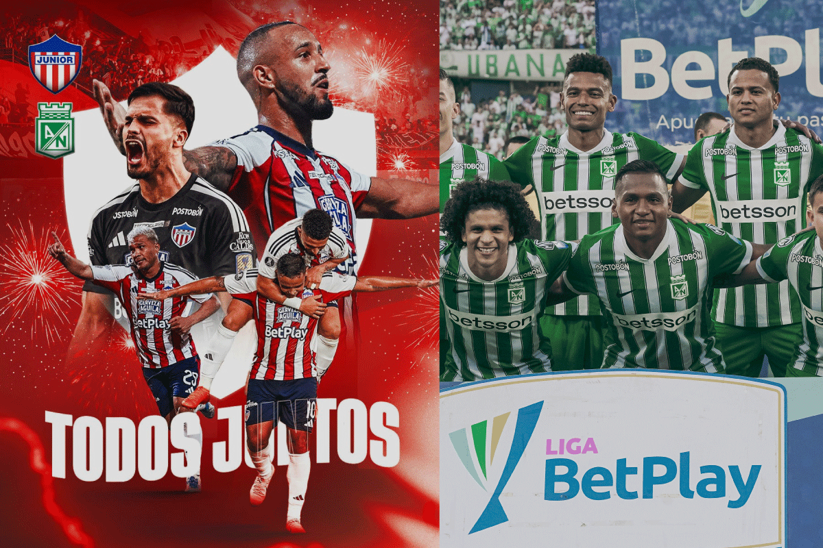 Nacional vs. Junior: arranca la final de la Liga BetPlay 2026-I