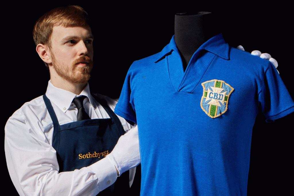 La camiseta de Pelé en el Mundial 1958 sale a subasta por 6 millones