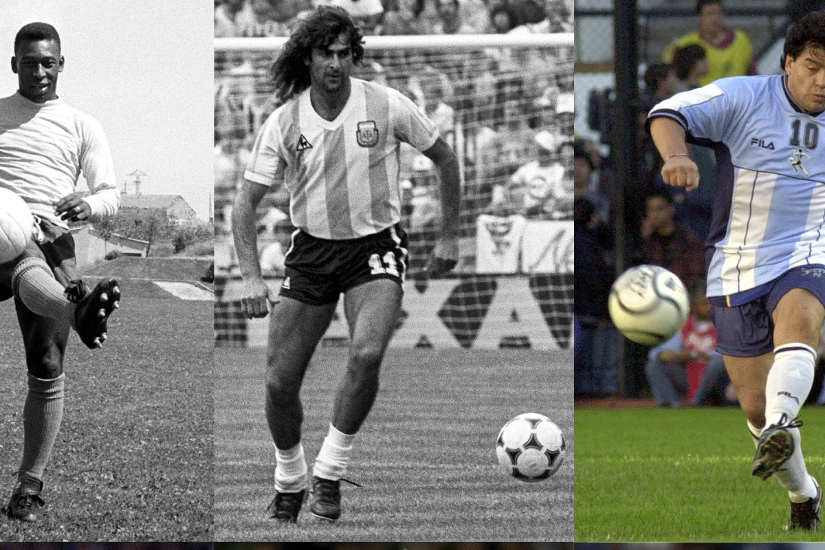 El dorsal 10 domina los Balones de Oro en los Mundiales