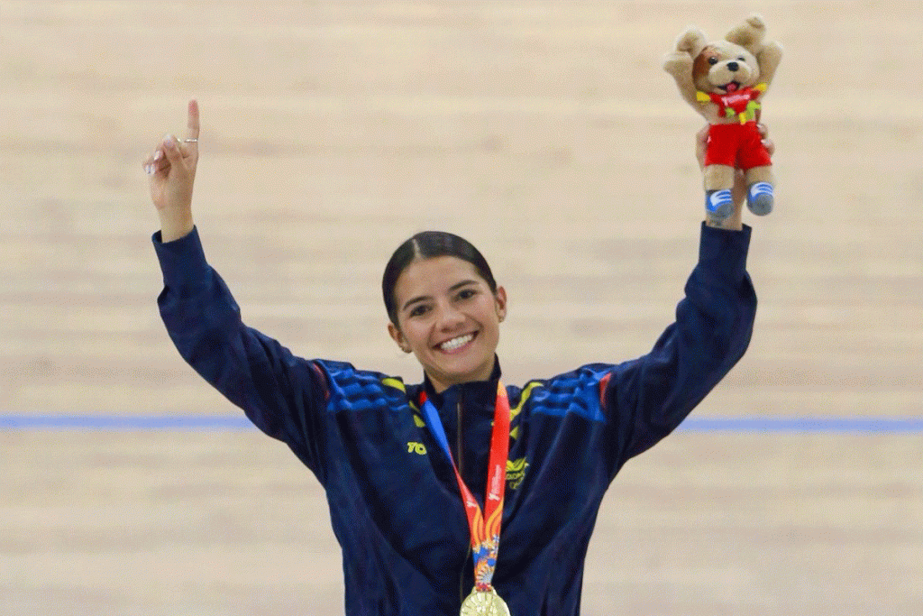 El Carmen de Viboral sigue brillando: Lina Hernández, bronce en el ómnium